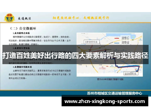 打造百姓美好出行路的四大要素解析与实践路径