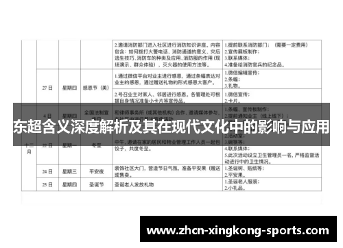 东超含义深度解析及其在现代文化中的影响与应用